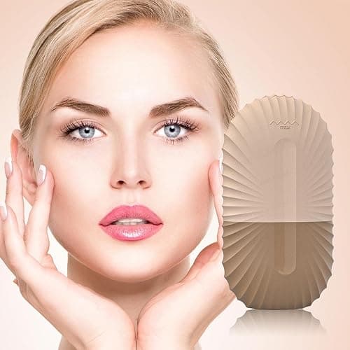 Ice Roller for Face and Eyes | Face Ice Mold Facial Cooling Roller Massage | Silicone Beauty Facial Rollers for Puffiness | for Face Eye Neck Brighten Skin thumbnail 3