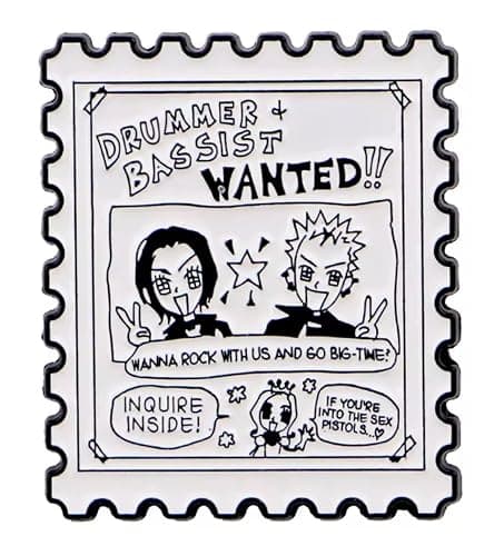 Pinstant NANA Osaki Komatsu Anime Manga 1.25" Enamel Pin Badge by Pinstant - Image 1