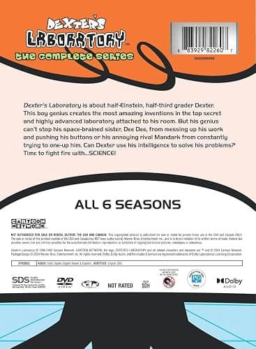 Dexter’s Laboratory: The Complete Series (DVD) thumbnail 3
