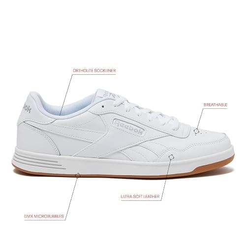 Reebok Court Advance Sneakers for Men - Casual Tennis Mens Shoes Size 6 to 15 thumbnail 2
