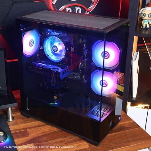 CyberPowerPC Gamer Master Gaming PC, AMD Ryzen 5 5500 3.6GHz, Radeon RX 6400 4GB, 16GB DDR4, 500GB PCIe Gen4 SSD, WiFi Ready & Windows 11 Home (GMA3100A) thumbnail 13