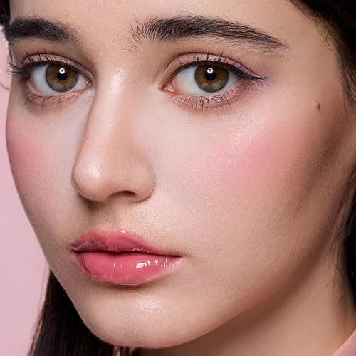 Flower Knows Butterfly Cloud Collar Rouge Box Highlighting & Blush Duo Powder,Blue+Pink Two Tone Matte Blush for Cheeks Bulidable & Blendable Palette,0.21 Oz(02 Seaborne Moon) thumbnail 3