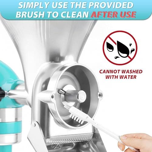 Grain Mill Attachment for KitchenAid Stand With 12 Grind Level, Kitchen Aid Mixer Attachments Wheat Grinder Fit for Wheat, Corn, Oats, Buckwheat, Millet and Other Cereals - New Upgrades thumbnail 6