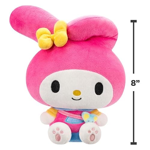 Jazwares Hello Kitty and Friends - My Melody Series 1 Plush - Hoodie Fashion and Bestie Accessory - Officially Licensed Sanrio Product from thumbnail 3