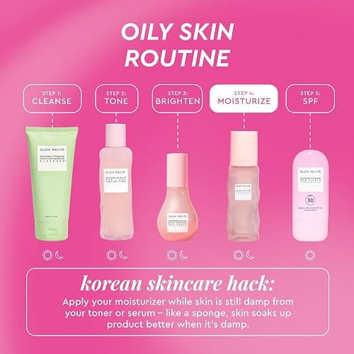 Glow Recipe Pink Juice Water Gel Face Moisturizer for Women, Men & Teens - Hydrating Hyaluronic Acid, Radiance Boosting, Non-Comedogenic, Oil-Free, Long-Lasting Korean Skin Care for Oily Skin (50ml) thumbnail 8