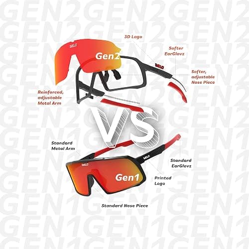 VELO Shades – Cutter 2X1 – Baseball/Softball Sunglasses – By Jax at The Bullpen Training thumbnail 7