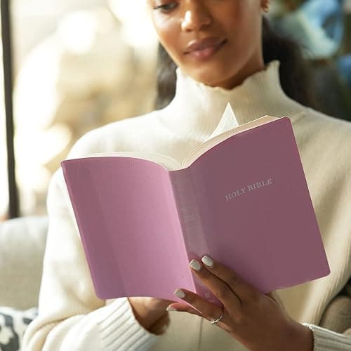 KJV Holy Bible: Gift and Award, Pink Leather-Look, Red Letter, Comfort Print: King James Version thumbnail 14