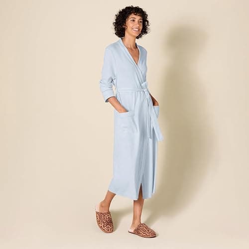 Amazon Essentials Women's Lightweight Waffle Full-Length Robe (Available in Plus Size) thumbnail 5