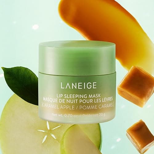 LANEIGE Lip Sleeping Mask Caramel Apple: Nourish, Hydrate, Vitamin C, Murumuru & Shea Butter, Antioxidants, Flaky, Dry Lips thumbnail 3