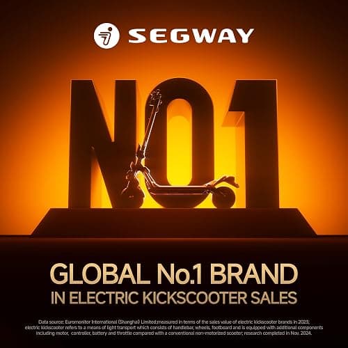 Segway Ninebot MAX Series Electric Scooter for Adults, 22-28 MPH, Up to 50 Miles Range, Dual Suspension, UL-2272 2271 Certified (G2/G3) thumbnail 3