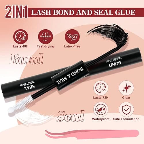 Higu clace Lash Clusters Kit 580pcs Eyelash Clusters 30-100D Lash Clusters | Natural Cluster Lashes Kit with Lash Bond and Tweezer, Easy to Use, Can DIY at Home,for Daily Wear(30D+40D+50D+60D+80D+100D) thumbnail 8