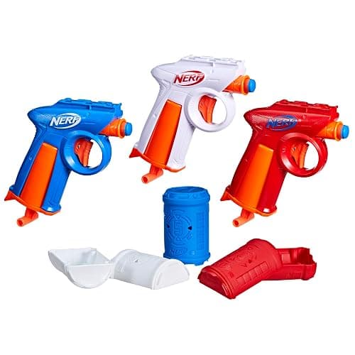 Nerf N Series Backyard Triple Pack, Includes 3 Flex Blasters, 3 Targets, 30 N1 Darts, Christimas Stocking Stuffer Gifts, Ages 8+ (Amazon Exclusive) thumbnail 2