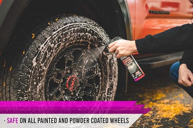 P&S Professional Detail Products - Brake Buster Wheel Cleaner - Non Acid, Removes Brake Dust, Oil, Dirt, Light Corrosion (1 Pint) thumbnail 3