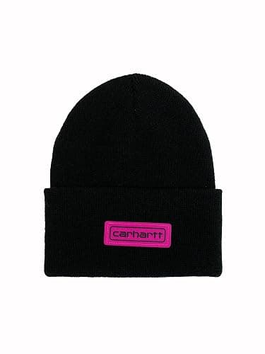 Carhartt Mens Knit Logo Patch Beanie - Image 1