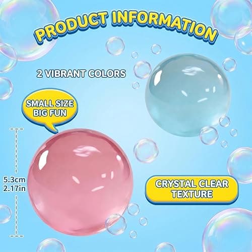 Coconut Oil Squishy, Coconut Oil Stress Ball – Super Soft, Handmade Slow Rising Fidget Squeeze Toy for Stress Relief, Squeeze the Stress Away (Blue) thumbnail 2
