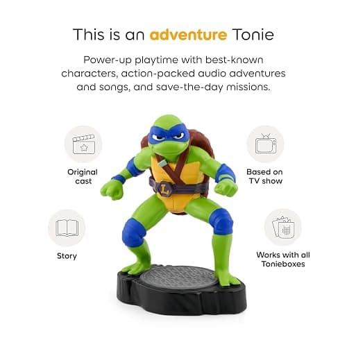 Tonies Leonardo Audio Toy Figurine from Teenage Mutant Ninja Turtles thumbnail 4