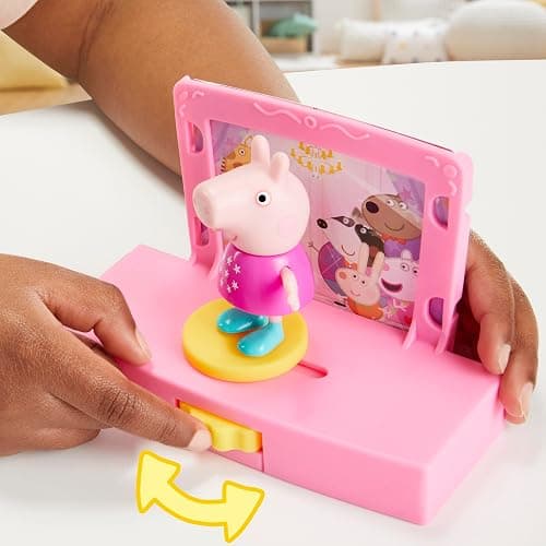 Peppa Pig Peppa’s Dance Party Playset with House, 2 Figures, 6 Accessories, Preschool Toys for Girls and Boys, Kids Gifts, Ages 3+ (Amazon Exclusive) thumbnail 4