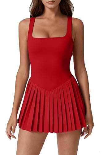 QINSEN Tennis Dress Golf Athletic Dress - Image 1