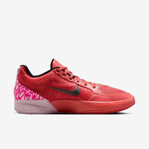 Ja 2 "Heart Eyes Basketball Shoes (IB5842-800, Magic Ember/Pink Foam/Deep Night/Iron Grey) Size 9.5 thumbnail 3
