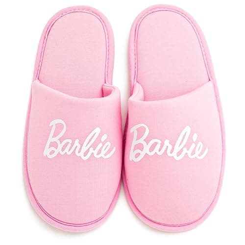Barbie Girls Pajama Shirt Pants and Slippers 3 Piece Little Kid to Big Kid thumbnail 7