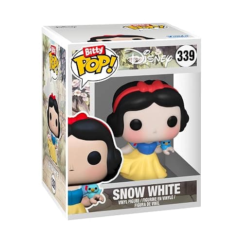 Funko Bitty POP! 4 Pack: Disney Princess - Cinderella, Snow White + Mystery | Official Cartoon/Animation Merch - Tiny 0.9 inch Figures with Display Shelf - Cake Topper, Party Bag and Stocking Filler Gift thumbnail 9