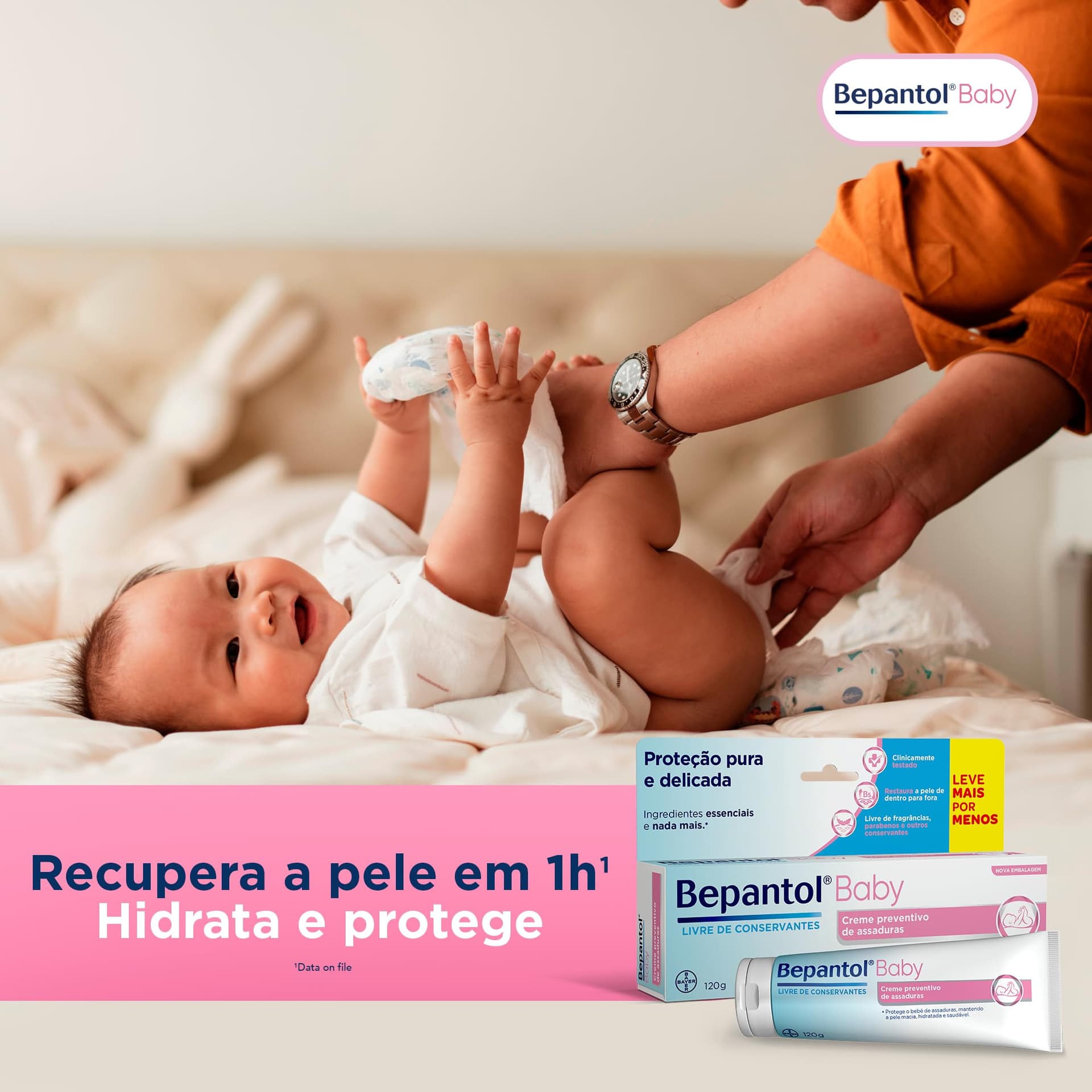 Bepantol Baby Pomada Assadura Bebe Hipoalergênica 120g thumbnail 5