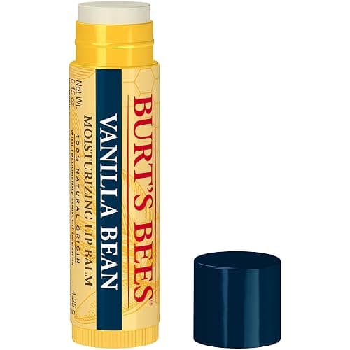 Burt's Bees Lip Balm, Vanilla Bean, Lip Moisturizer With Responsibly Sourced Beeswax, Tint-Free, Natural Conditioning Treatment, 1 Tube, 0.15 oz. thumbnail 9