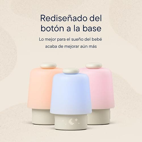 Máquina de sonido Hatch Baby y luz nocturna – ruido blanco y luz para bebés, entrenador de sueño, creador de rutinas, reloj “hora de levantarse” para habitación infantil thumbnail 2