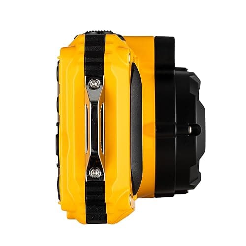 Kodak PIXPRO WPZ2 Digital Camera (Yellow) | 16MP Sensor, 4X Optical Zoom, Waterproof Shockproof Design & Full HD Video | Great for Outdoor & Travel Photos (WPZ2YL) + 32GB Card + Case + Cleaning Cloth thumbnail 3