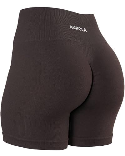 AUROLA Dream Collection Women Workout Shorts High Waist Gym Shorts, Scrunch Butt Seamless Athletic Shorts thumbnail 4