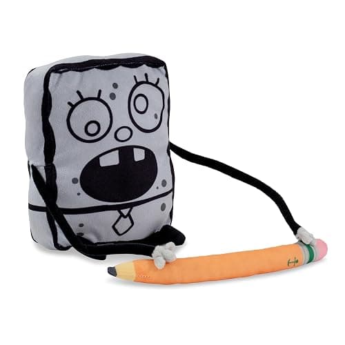 Nickelodeon Spongebob Squarepants DoodleBob 10-Inch Collector Plush Toy, Large Soft Stuffed Animal thumbnail 3