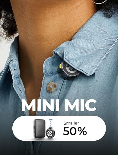 Hollyland Lark M2 Wireless Lavalier Microphone Compatible with Android Phones, iPhone 15, 300m Transmission Range, Hi-Fi Audio, Noise Cancelling, 30H Duration, Lapel Mic for Livestream Vlog-Black thumbnail 4