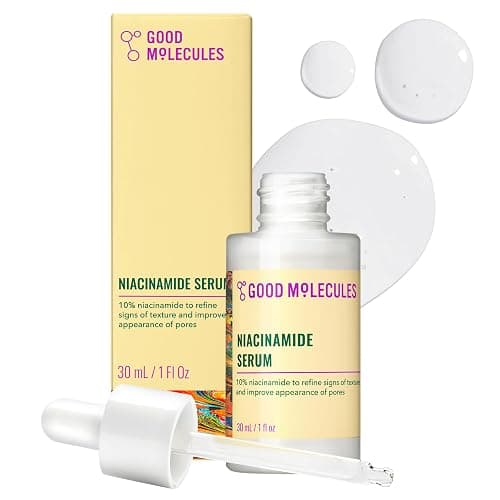 Good Molecules Niacinamide Serum - 10% Niacinamide to Target Blemishes, Nourishment, and Skin Tone - Ultra Hydrating Serum and Brightening Skin Care for Face - Image 1