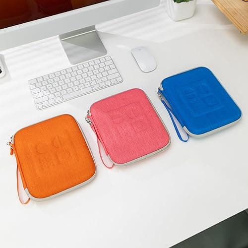 PROfezzion Card Holder for Yoto Cards, 88 Pockets Yoto Player Card Case with Zipper & Carry Strap, Yoto Mini Card Binder with Sleeves for Travel - Pink - Pink thumbnail 2