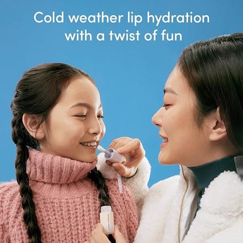 Evereden Super Rich Hydrating Lip Oil: Clean & Vegan, Nourishing, Soothing, & Glossy Lip Glow Oil for Cold & Dry Weather - With Chaga Mushroom & Ceramides | Glossy Lip Glow Oil thumbnail 5
