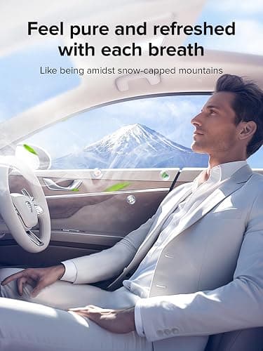 Ceeniu Smart Car Air Fresheners, Premium Scenic Fragrance Car Diffuser, Auto On/Off, Adjustable Intensity, Sandalwood Cologne & Cherry Blossom Lasts for 4 months, 2025 New CF8 Automotive Freshener thumbnail 6