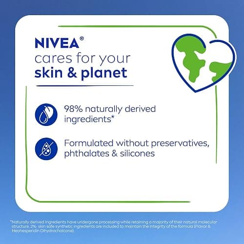 NIVEA Vanilla Buttercream Lip Care, Moisturizing Lip Balm with Shea Butter, Nourishing Oils and Vitamin C & E, 3-in-1 Moisture, Repair and Nourish, 0.17 Oz Stick, Pack of 4 thumbnail 10