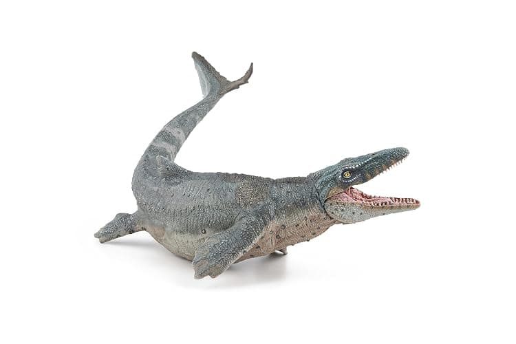 Papo - Mosasaurus Figure - Prehistoric Marine Reptile Toy for Kids Age 3+ - Hand Painted Cretaceous Predator with Realistic Details - 25.5 x 15 x 11 cm - Plastic Dinosaur Toy - 55088 thumbnail 6