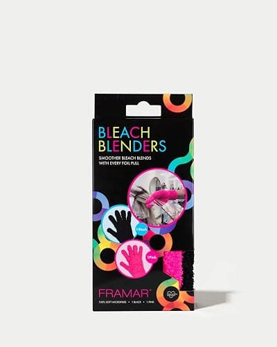 FRAMAR Bleach Blender Microfiber Gloves For Hair Dye – Hair Color Gloves, Microfiber Mitt For Cleaning, Hairstylist Essentials, Hair Salon Supplies, Extra Absorbent On Bleach – 2 Pack thumbnail 6