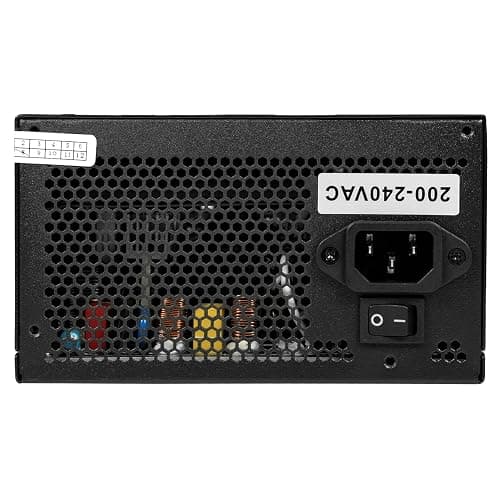GameMax 800W Rampage Power Supply, Non-Modular, APFC, Japanese Tk Main Capacitor, 80 Plus Bronze, 88% Efficiency, 14cm Cooling Fan, Real Power Gaming | Black thumbnail 12