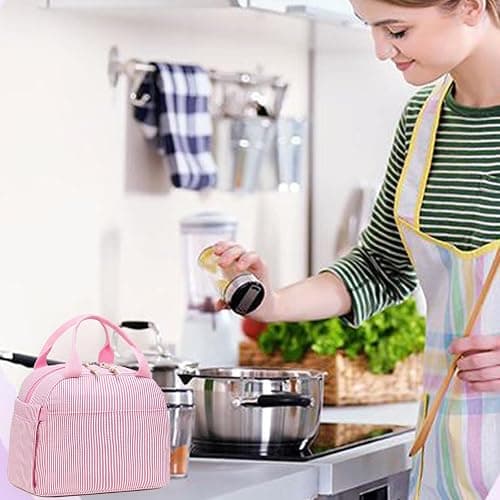 Bluboon Lunch Box for Women Cute Lunch Bag Reusable Insulated Lunch Bags Large Capacity Lunchbox Cooler for Work Picnic or Travel thumbnail 7