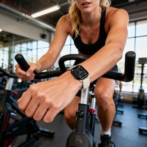 Magnetic Sport Bands for Apple Watch Band 40mm 38mm 41mm 42mm 44mm 45mm 46mm iWatch bands for Women Men,Silicone Loop Strap Wristband for Apple Watch Series 11 10 9 8 7 6 5 4 3 SE 3/2nd Ultra/3/2 49mm thumbnail 9
