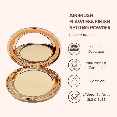 Charlotte Tilbury Airbrush Flawless Finish 8g Fair - Fair - 8 g (Pack of 1) thumbnail 3