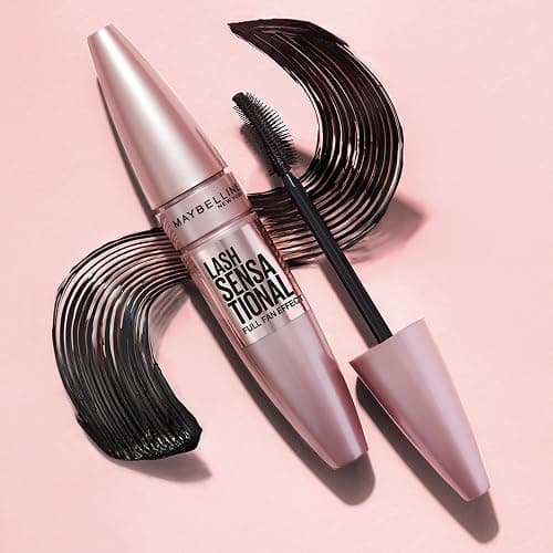 Maybelline New York Lash Sensational Washable Mascara, Blackest Black, (Packaging May Vary) 0.32 Fl Oz (Pack of 1) , K1714600 thumbnail 6