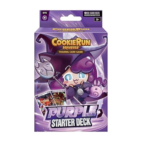 CookieRun Trading Card Game: Starter Deck Purple | 2 Player Competitive TCG | 20 Minutes | Includes 60 Cards thumbnail 2