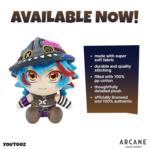 Youtooz Isha Plush 9 Inch, Official Arcane Plush Toy, Soft Collectible Isha Stuffed Figure from Arcane thumbnail 5