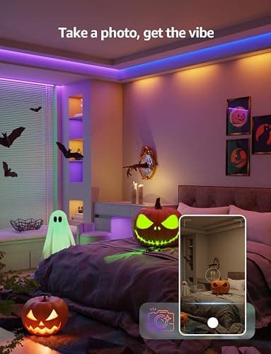 Lepro SE1 AI Smart LED Strip Lights - 16.4ft RGB Color Changing Light Strips with APP Control, AI Generated Lighting, Music Sync, 2.4GHz Wi-Fi & Bluetooth LED Lights for Home Decor (No Remote) thumbnail 4