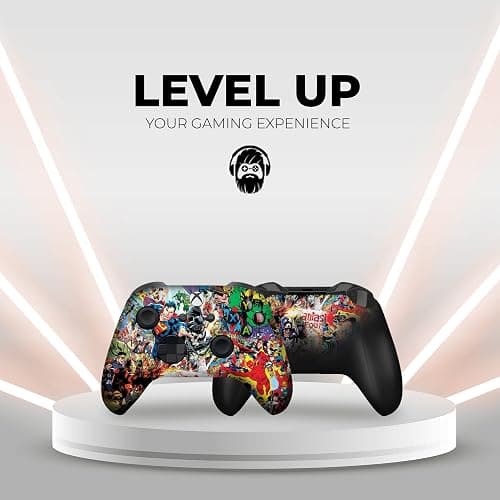 DreamController Comiccs Custom X-box Controller Wireless compatible with X-box One/Series X/S Proudly Customized in USA with Permanent HYDRO-DIP Printing(NOT JUST A SKIN) (MODDED) thumbnail 6
