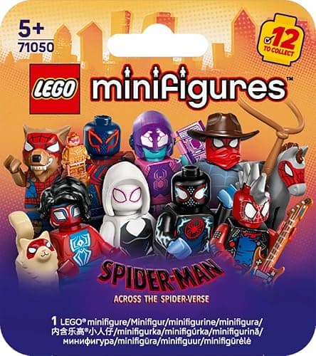 LEGO Minifigures Spider-Man: Across the Spider-Verse - Get 1 of 12 Collectible Toys with Accessories - Gift for 5+ Year Old Boys & Girls - Mystery Box - 71050 thumbnail 11
