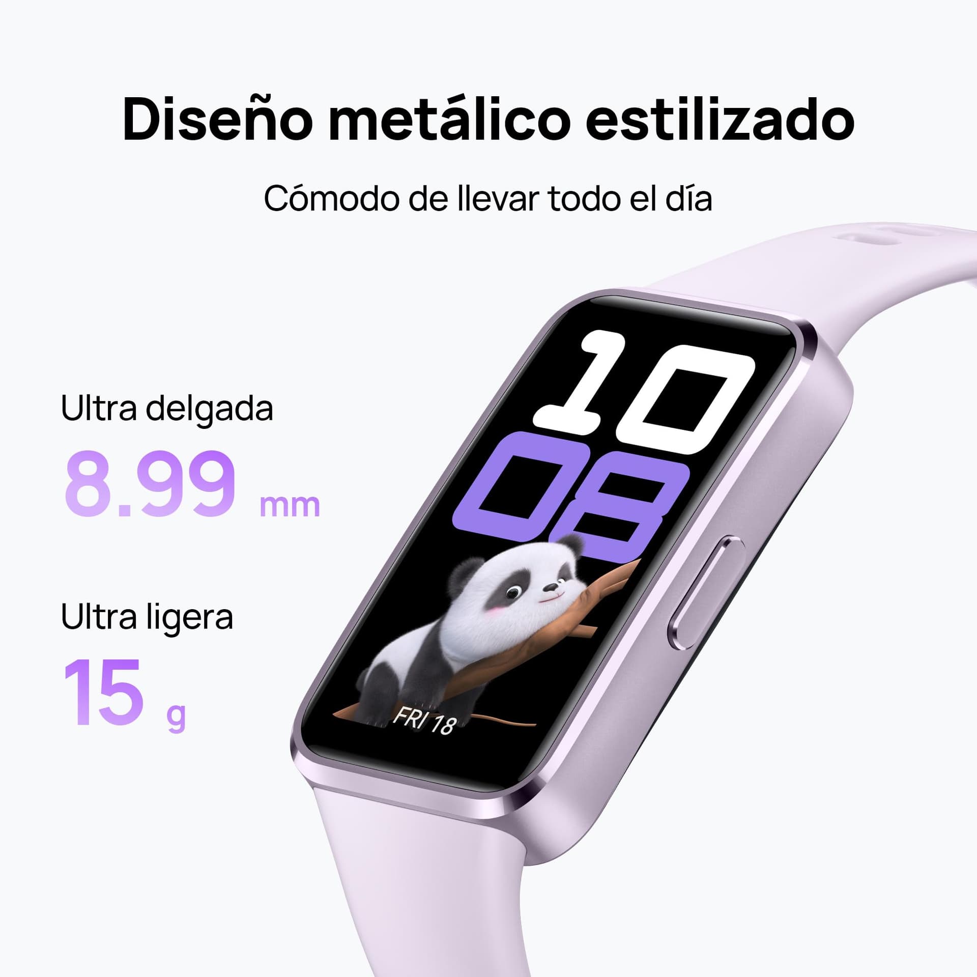 HUAWEI Band 10 Smartwatch, Monitoreo Deportivo con IA, Monitoreo de sueño avanzado, Asistente de Bienestar Emocional, Carga rápida, Compatible con iOS y Android, Negro Polimero thumbnail 3